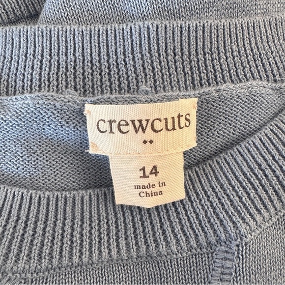 Lot of 3 J. Crew Crewcuts long sleeve sweater and sweatshirt basics bundle sz 14 - Picture 7 of 12